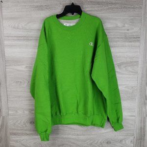 Green champion eco crew neck Sz. L